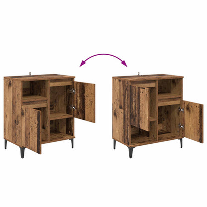 vidaXL Sideboard Altholz 60 x 35 x 70 cm Holzwerkstoff