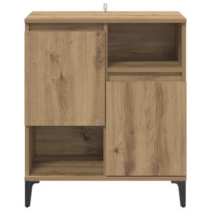 vidaXL Sideboard Artisan-Eiche 60 x 35 x 70 cm Holzwerkstoff