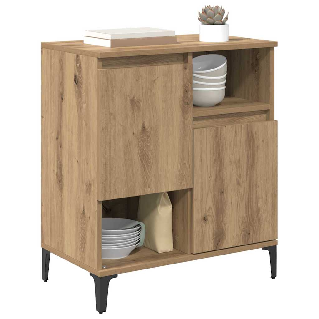 Sideboard Artisan-Eiche 60 x 35 x 70 cm Holzwerkstoff