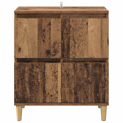 vidaXL Sideboard Altholz 60 x 35 x 70 cm Holzwerkstoff