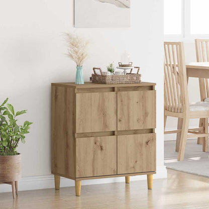vidaXL Sideboard Artisan-Eiche 60 x 35 x 70 cm Holzwerkstoff