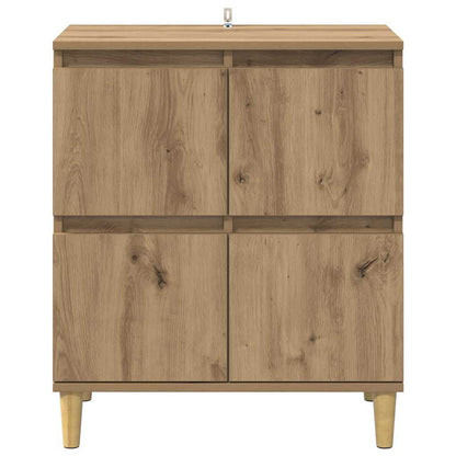 vidaXL Sideboard Artisan-Eiche 60 x 35 x 70 cm Holzwerkstoff