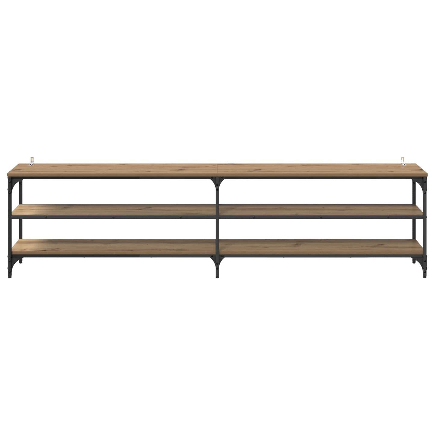 vidaXL TV-Schränk Artisan-Eiche 200 x 30 x 50 cm Verbundholz und Eisen