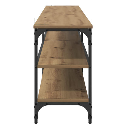 vidaXL TV-Schränk Artisan-Eiche 200 x 30 x 50 cm Verbundholz und Eisen