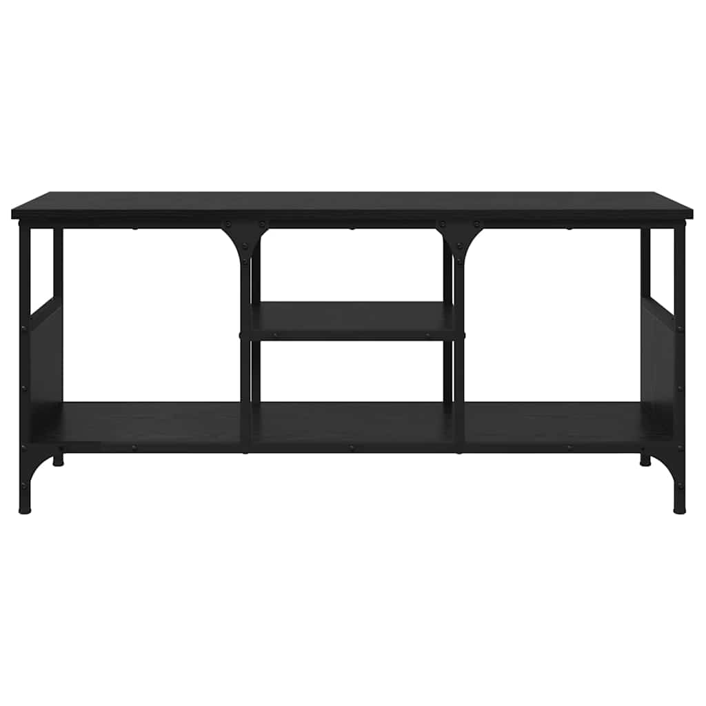 vidaXL TV-Schränk Schwarz Eichen-Optik 100 x 35 x 45 cm