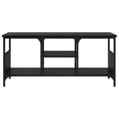 vidaXL TV-Schränk Schwarz Eichen-Optik 100 x 35 x 45 cm