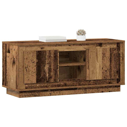vidaXL TV-Schränk Altholz 102 x 35 x 45 cm Holzwerkstoff