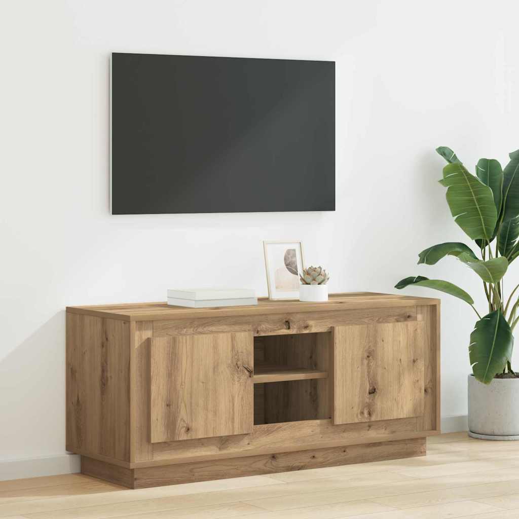 TV-Schränk Artisan-Eiche 102 x 35 x 45 cm Holzwerkstoff