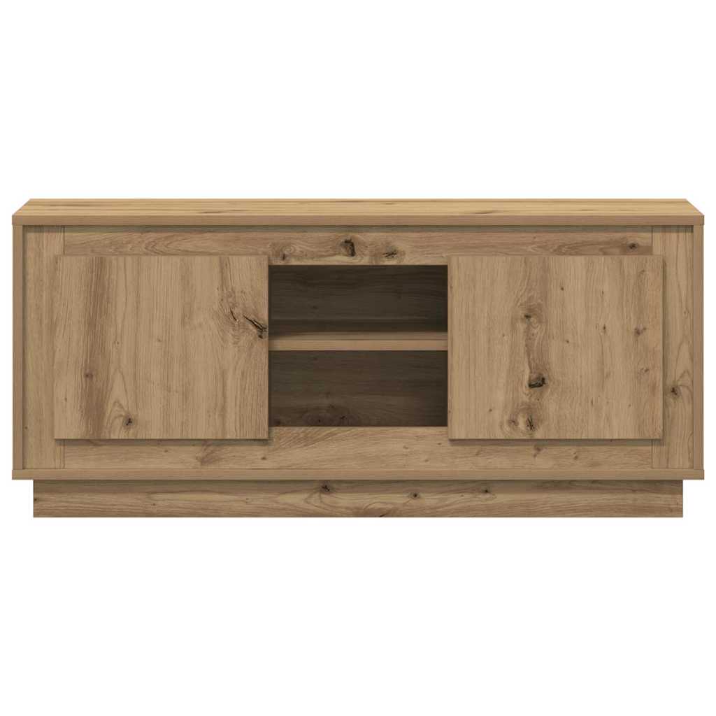 TV-Schränk Artisan-Eiche 102 x 35 x 45 cm Holzwerkstoff