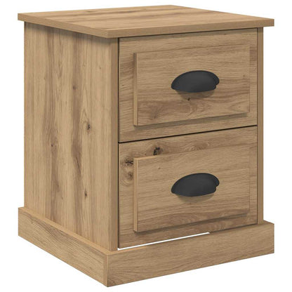 vidaXL Nachttisch Artisan-Eiche 39 x 39 x 47,5 cm Holzwerkstoff