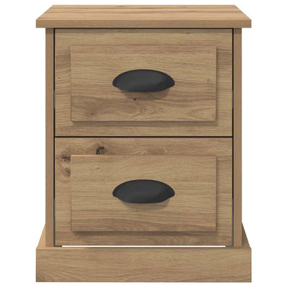 vidaXL Nachttisch Artisan-Eiche 39 x 39 x 47,5 cm Holzwerkstoff