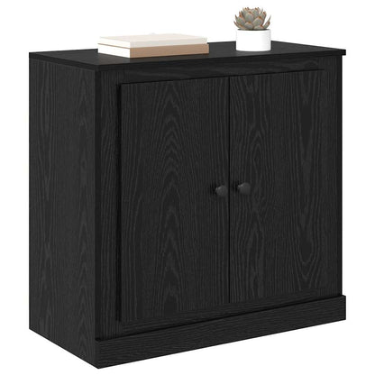 Sideboard Schwarz Eichen-Optik 70 x 35,5 x 67,5 cm