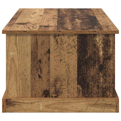 vidaXL Couchtisch mit Schubladen Altholz 90 x 50 x 35 cm Holzwerkstoff
