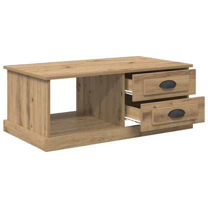 vidaXL Couchtisch Artisan-Eiche 90 x 50 x 35 cm Holzwerkstoff
