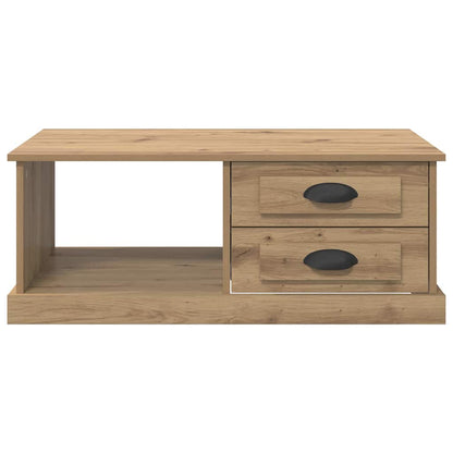 vidaXL Couchtisch Artisan-Eiche 90 x 50 x 35 cm Holzwerkstoff