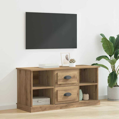 vidaXL TV-Schränk Artisan-Eiche 99,5 x 35,5 x 48 cm Holzwerkstoff