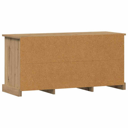 vidaXL TV-Schränk Artisan-Eiche 99,5 x 35,5 x 48 cm Holzwerkstoff