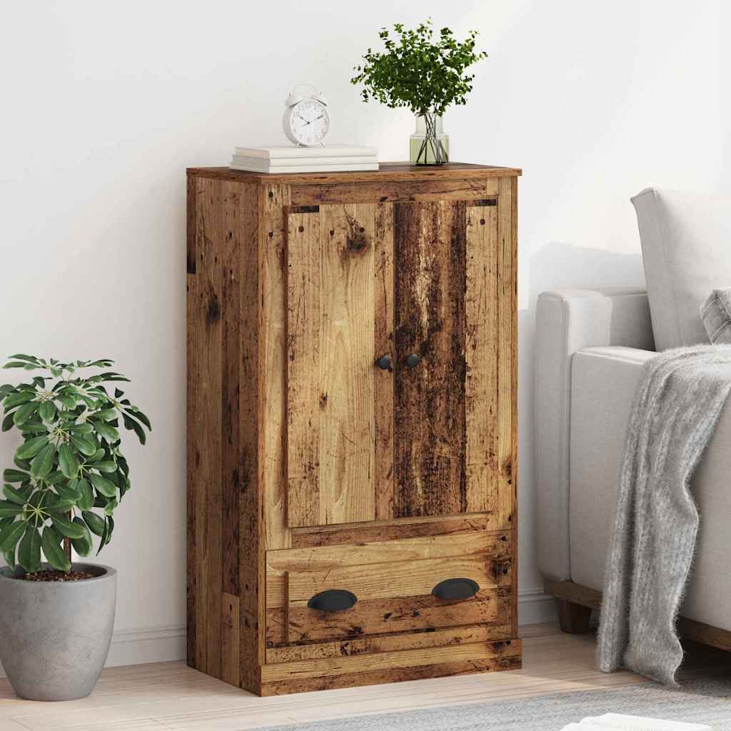 Highboard Altholz 60 x 35,5 x 103,5 cm Holzwerkstoff
