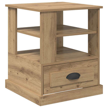 vidaXL Nachttisch Artisan-Eiche 50 x 50 x 60 cm Holzwerkstoff
