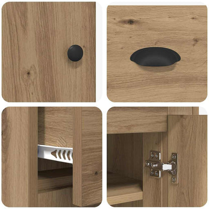 Highboard Artisan-Eiche 70 x 35,5 x 67,5 cm Holzwerkstoff