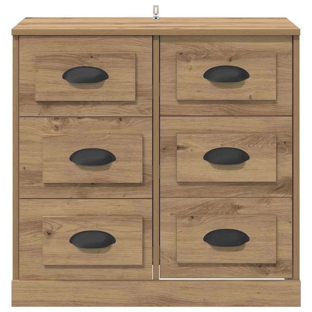 Sideboard Artisan-Eiche 70 x 35,5 x 67,5 cm Holzwerkstoff