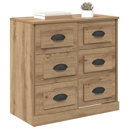 Sideboard Artisan-Eiche 70 x 35,5 x 67,5 cm Holzwerkstoff