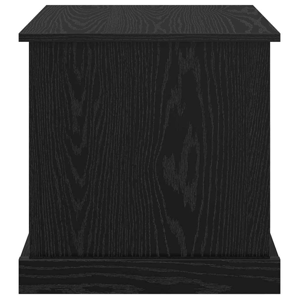 vidaXL Couchtisch 3 pcs Schwarz Eichen-Optik Holzwerkstoff