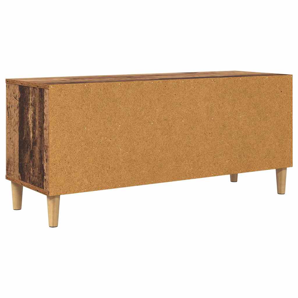 Meuble TV vidaXL en bois de récupération 100 x 34,5 x 44,5 cm Bois d'ingénierie