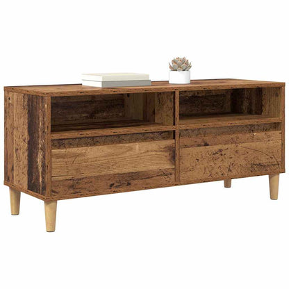 Meuble TV vidaXL en bois de récupération 100 x 34,5 x 44,5 cm Bois d'ingénierie