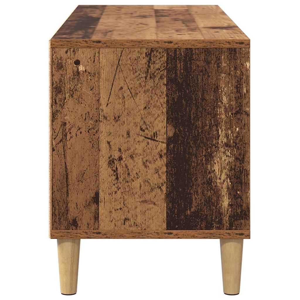 Meuble TV vidaXL en bois de récupération 100 x 34,5 x 44,5 cm Bois d'ingénierie