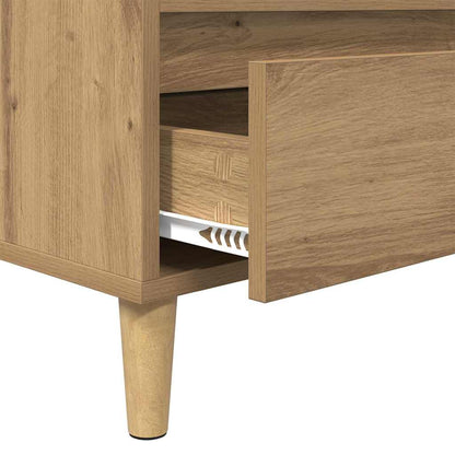 Meuble TV vidaXL Chêne Artisan 100 x 34,5 x 44,5 cm Bois d'ingénierie