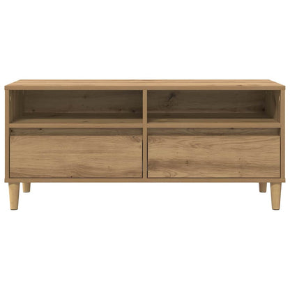 Meuble TV vidaXL Chêne Artisan 100 x 34,5 x 44,5 cm Bois d'ingénierie