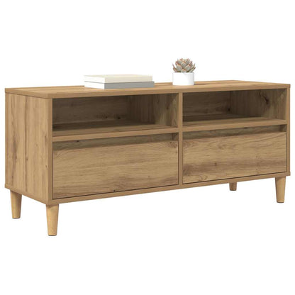 Meuble TV vidaXL Chêne Artisan 100 x 34,5 x 44,5 cm Bois d'ingénierie