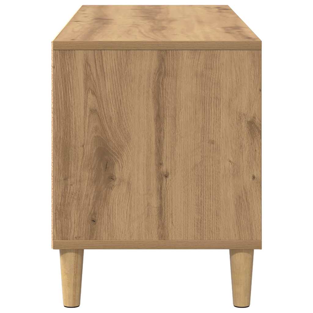Meuble TV vidaXL Chêne Artisan 100 x 34,5 x 44,5 cm Bois d'ingénierie