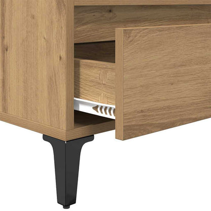 Meuble TV vidaXL avec tiroirs chêne Artisan 100 x 34,5 x 44,5 cm