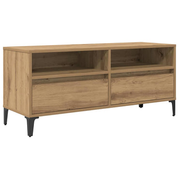 Meuble TV vidaXL avec tiroirs chêne Artisan 100 x 34,5 x 44,5 cm