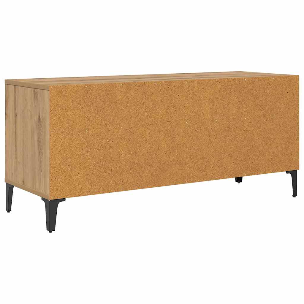 Meuble TV vidaXL avec tiroirs chêne Artisan 100 x 34,5 x 44,5 cm