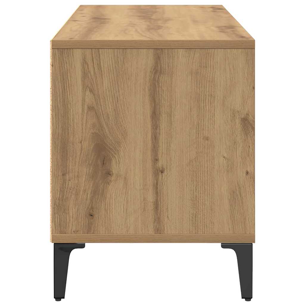 Meuble TV vidaXL avec tiroirs chêne Artisan 100 x 34,5 x 44,5 cm