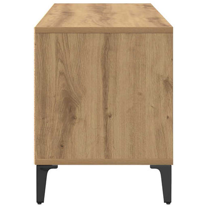 Meuble TV vidaXL avec tiroirs chêne Artisan 100 x 34,5 x 44,5 cm