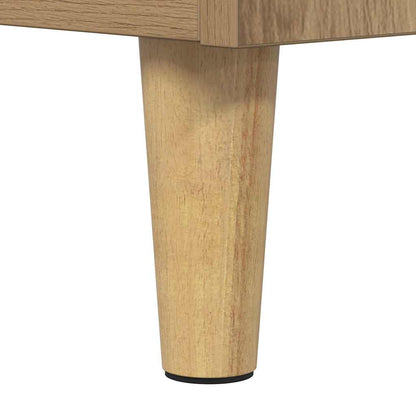 vidaXL Meuble pour disques vinyles chêne Artisan 121 x 38 x 48 cm