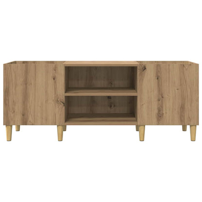 vidaXL Meuble pour disques vinyles chêne Artisan 121 x 38 x 48 cm
