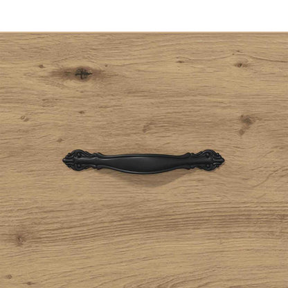 Sideboard Artisan-Eiche 69,5 x 34 x 90 cm Verbundholz und Eisen