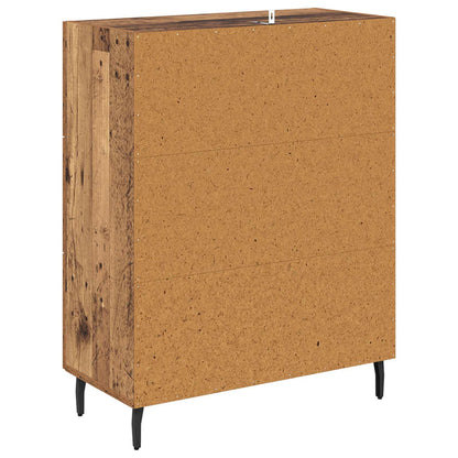 vidaXL Sideboard Altholz 69,5 x 34 x 90 cm Verbundholz und Eisen