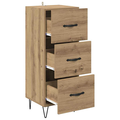 Sideboard Artisan-Eiche 34 x 34,5 x 90 cm Holzwerkstoff