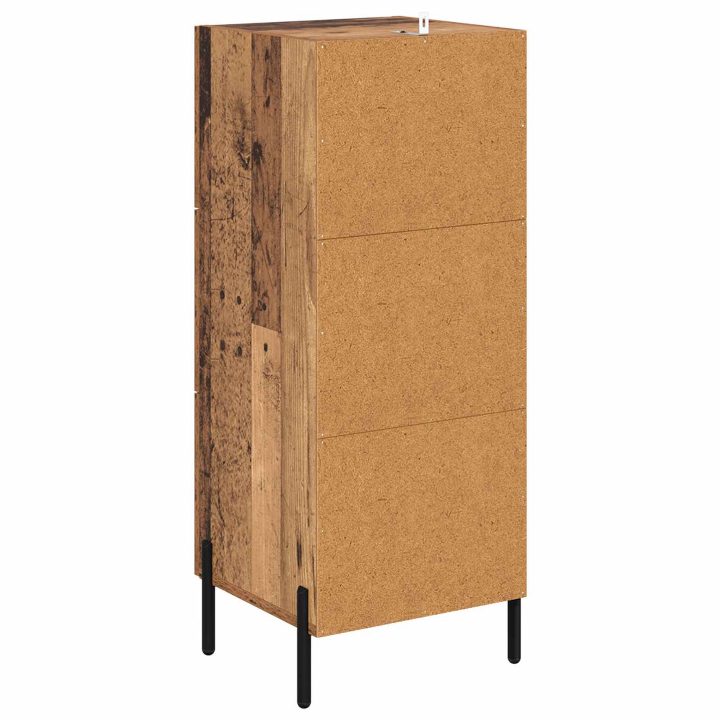 vidaXL Sideboard Altholz 34 x 34,5 x 90 cm Holzwerkstoff