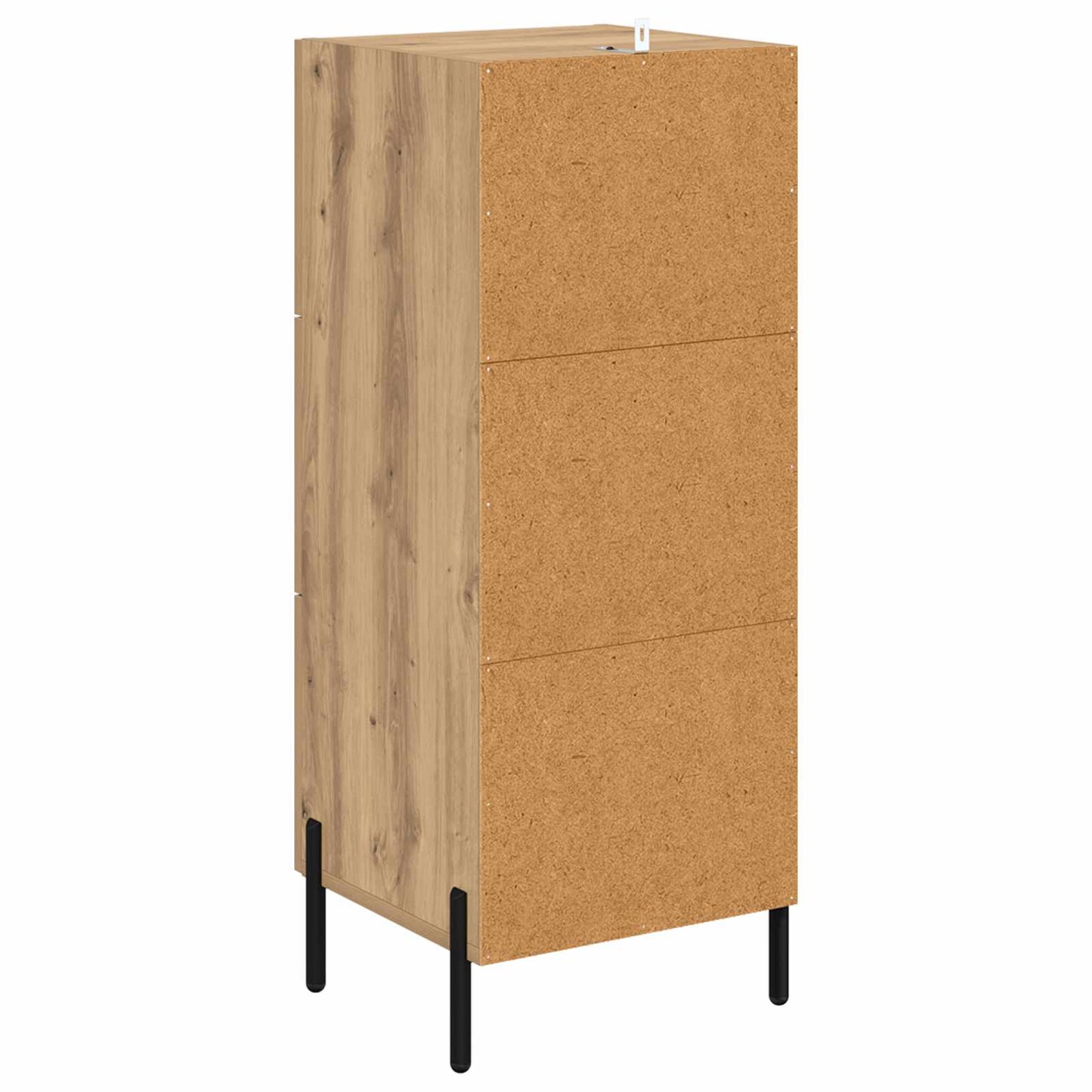vidaXL Sideboard Artisan-Eiche 34 x 34,5 x 90 cm Holzwerkstoff