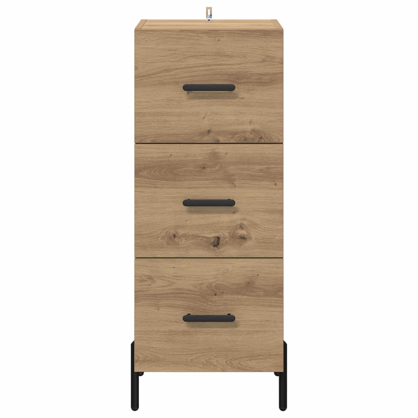 vidaXL Sideboard Artisan-Eiche 34 x 34,5 x 90 cm Holzwerkstoff