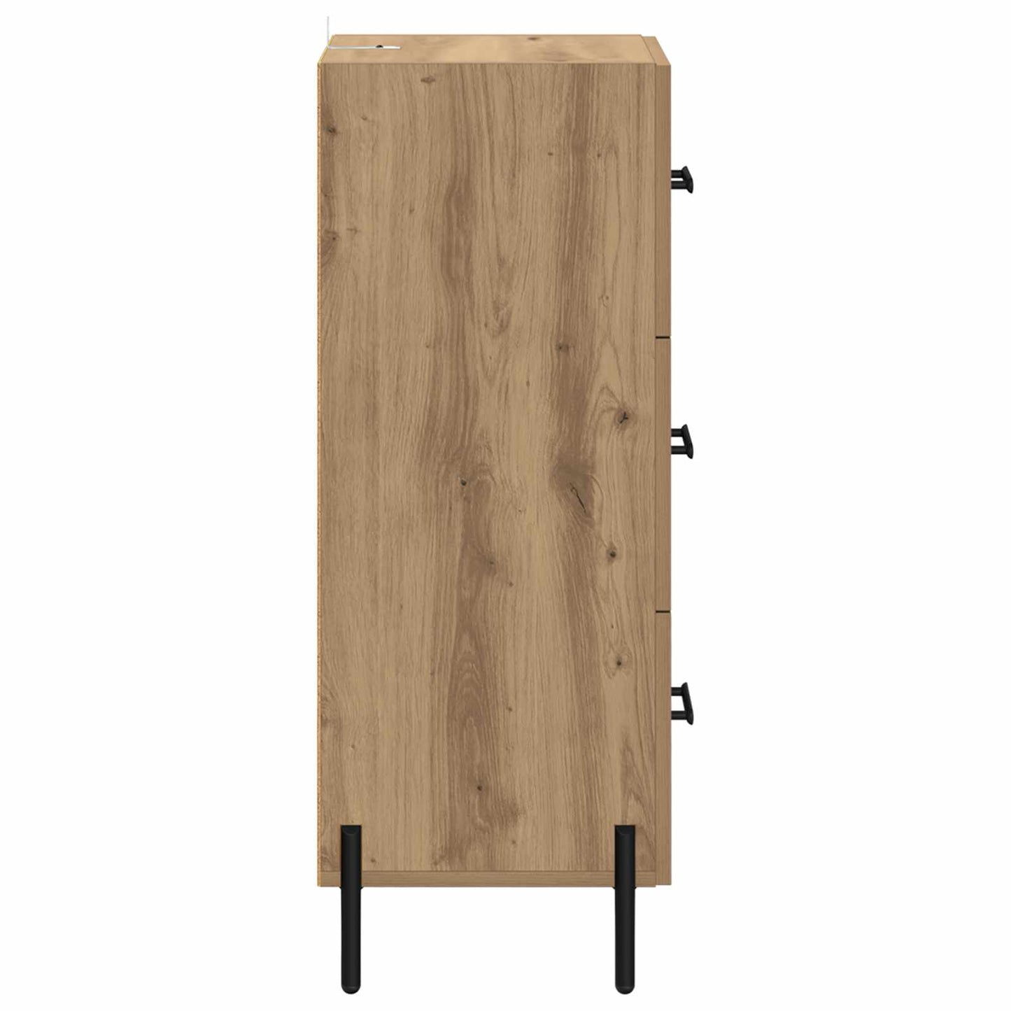 vidaXL Sideboard Artisan-Eiche 34 x 34,5 x 90 cm Holzwerkstoff