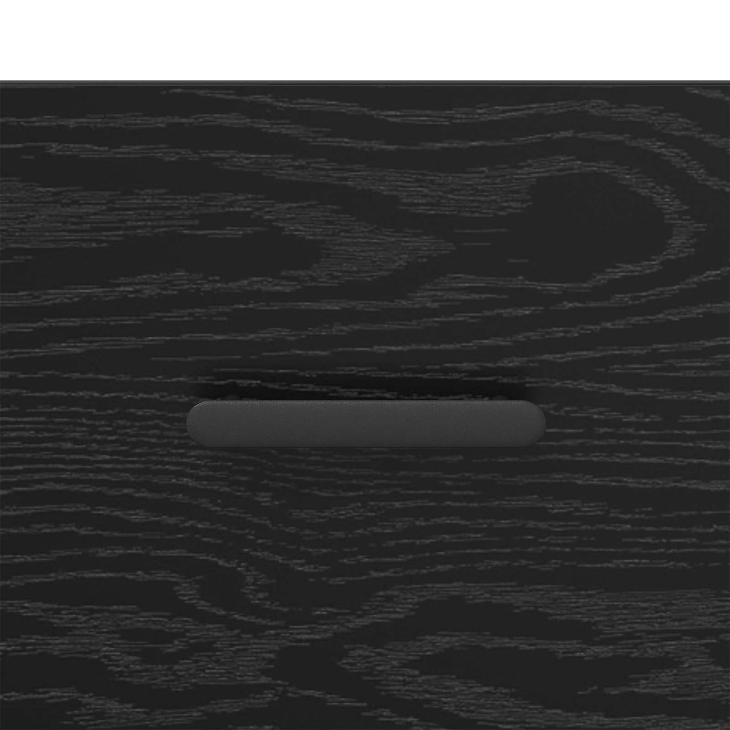 vidaXL Sideboard Schwarz Eichen-Optik 34 x 34,5 x 90 cm Holzwerkstoff