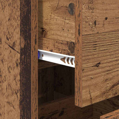 Sideboard Altholz 34,5 x 34 x 90 cm Holzwerkstoff